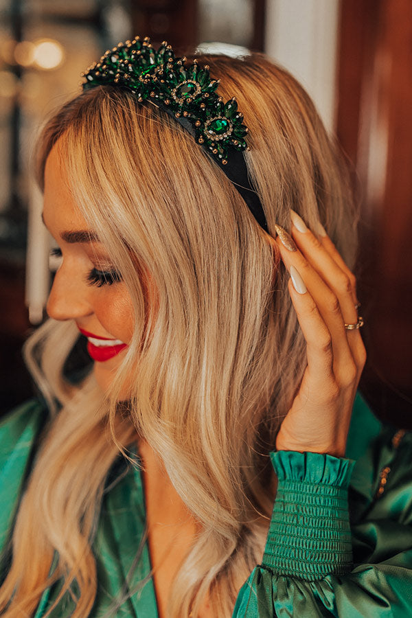 Settle In Embellished Headband Image - 1