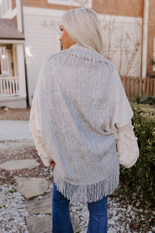 Around The Rink Fringe Cardigan Image - 4