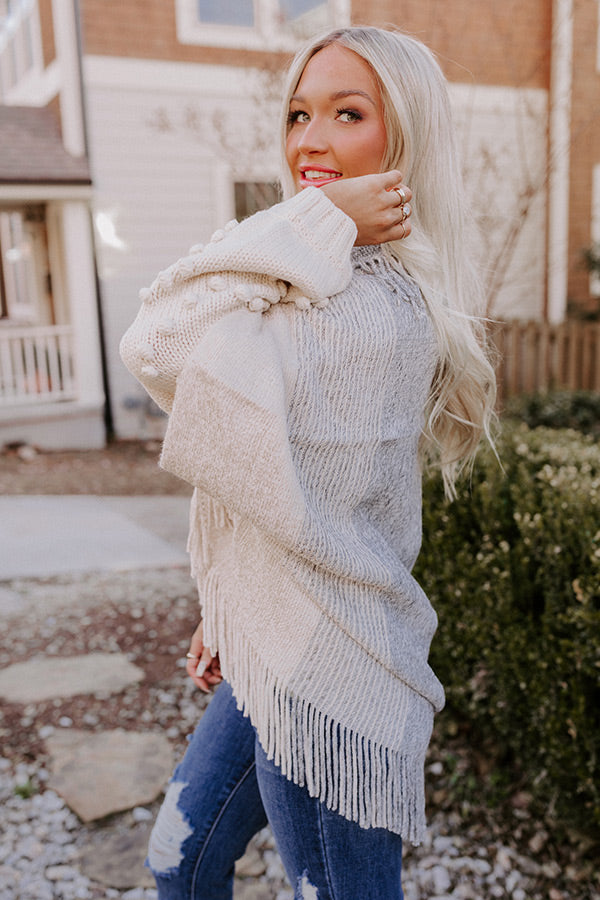 Around The Rink Fringe Cardigan Image - 3