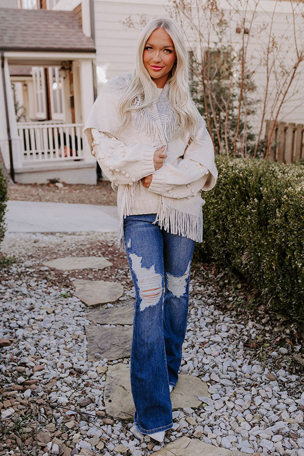Around The Rink Fringe Cardigan Image - 1