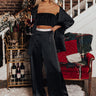 Right On Time High Waist Satin Pants Image - 1