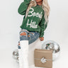 Beverly Hills Graphic Sweatshirt in Hunter Green Image - 1