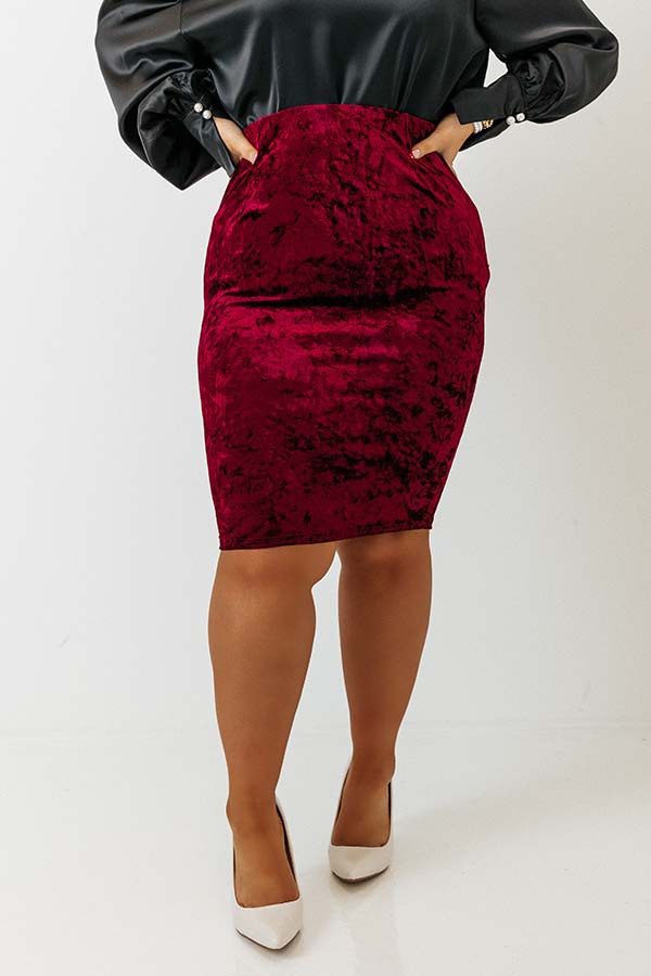 Velvet Noir Skirt Curves Image - 2