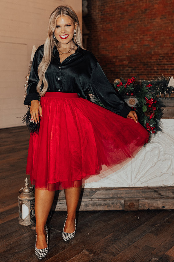 Deck The Halls Tulle Skirt Curves Image - 1