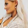 Our Last Dance Cubic Zirconia Earrings In Silver Image - 1