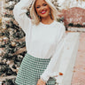 Snowy Afternoon Embellished Sweater Image - 1