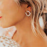 Sparkling Eyes Cubic Zirconia Earrings Image - 1