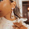 Bottle Of Bubbly Beaded Earrings Image - 1