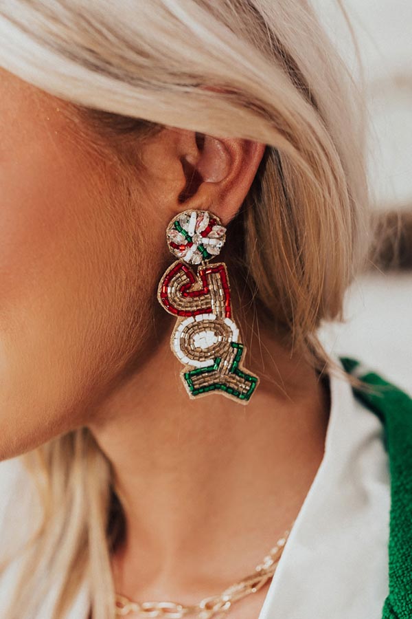 Joy Beaded Earrings Image - 2
