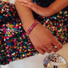 Saturday Night Premier Bracelet in Fuchsia Image - 1