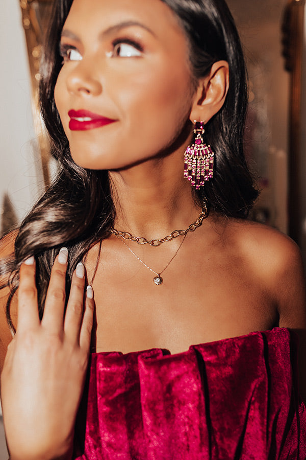 Hotel Plaza Layered Necklace Image - 2