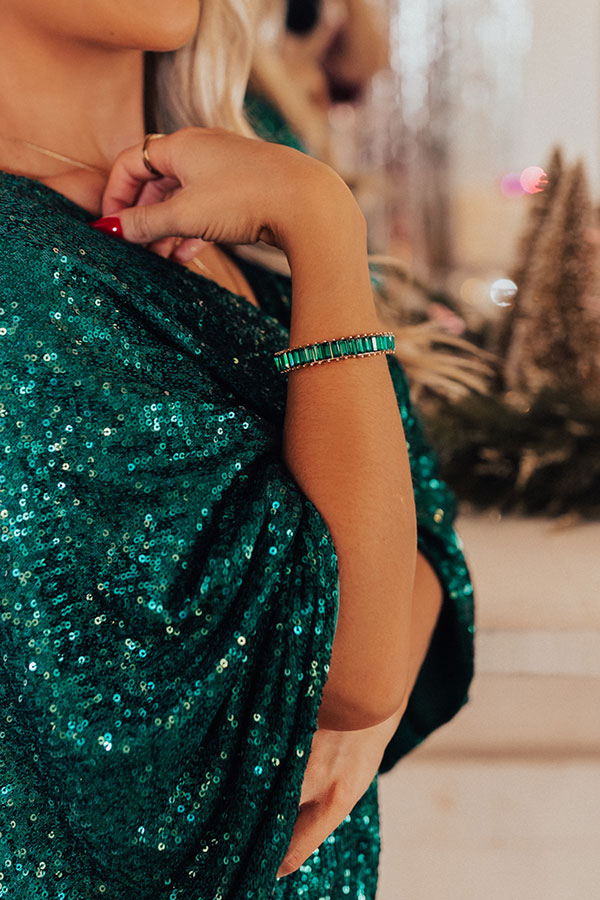 Saturday Night Premier Bracelet in Green