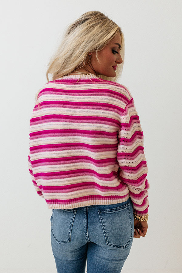 Happy Attitude Knit Cardigan Image - 4