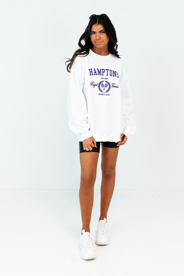 Hamptons Graphic Sweatshirt Image - 2