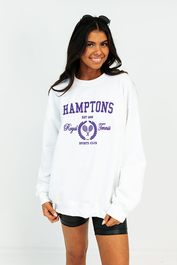 Hamptons Graphic Sweatshirt Image - 1