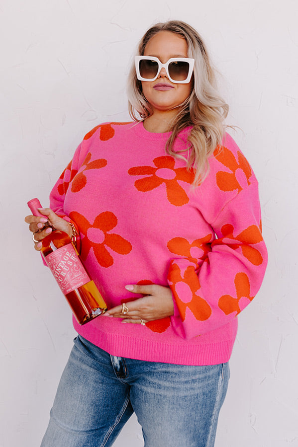 Flower Power Sweater Curves Image - 1