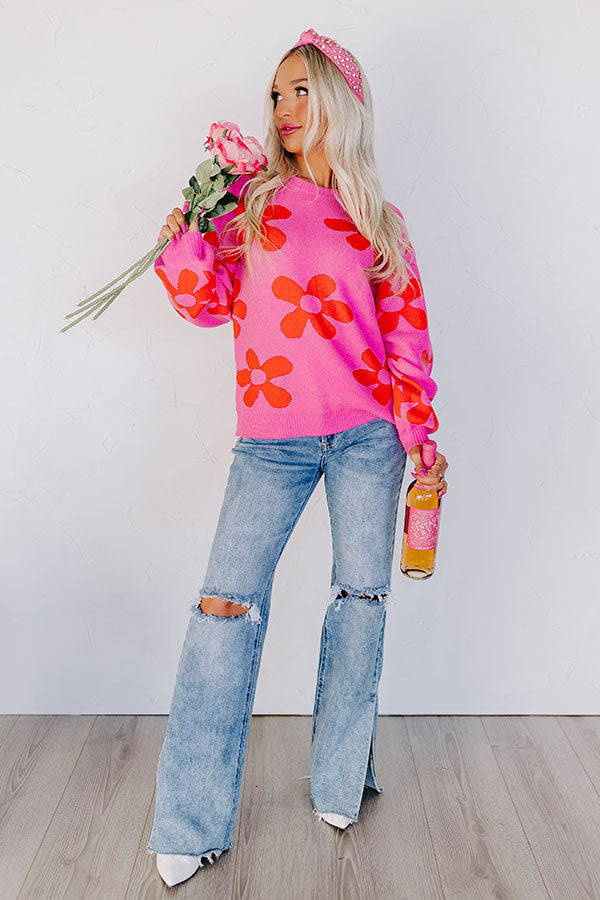Flower Power Sweater Image - 2