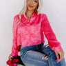Expect First Class Jacquard Satin Top Image - 1