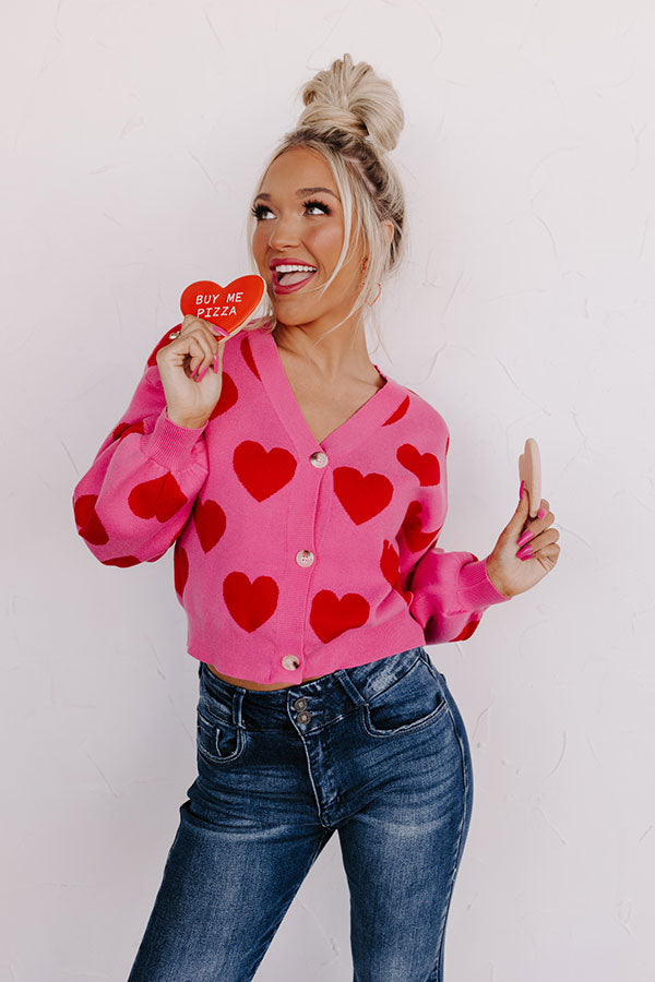 Crossing My Heart Cardigan Image - 2