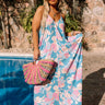 Picking Petals Maxi in Sky Blue Curves Image - 1