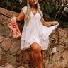 Champagne Cruising Babydoll Dress Curves Image - 1