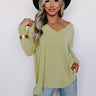 Closer To Home Shift Top in Lime Punch Image - 1