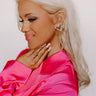 Bliss & Love Earrings in Rhinestone Image - 1