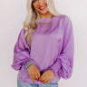 Saturday Night Premiere Shift Top in Lavender Image - 1