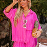 Florida Keys Cutie Pleated Top Curves Image - 1