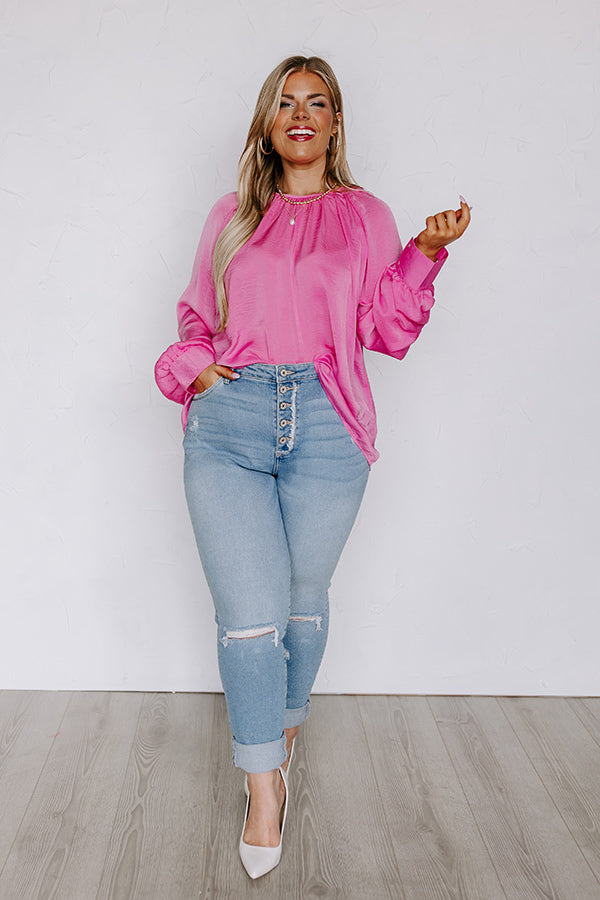 Guava Gorgeous Shift Top Curves Image - 2