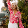 Feeling Vibrant Chiffon Top Image - 1