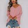 Closer To Home Shift Top in Pink Image - 1