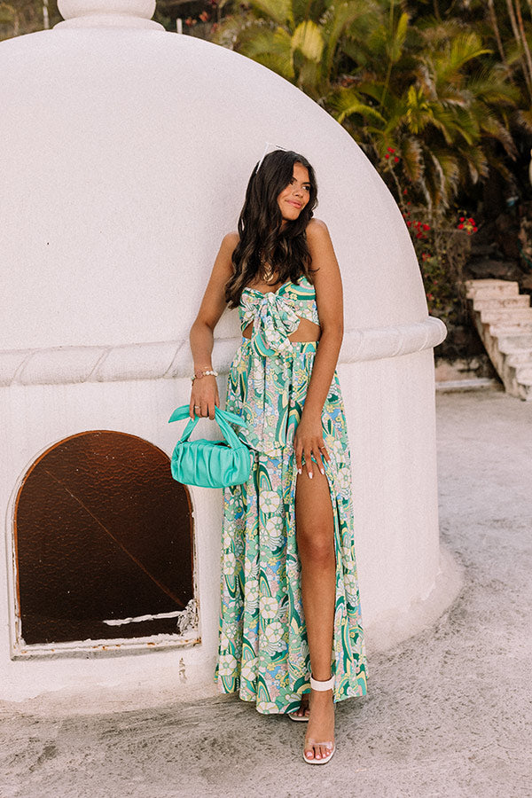 Flirty Moments Floral Maxi Skirt Image - 1