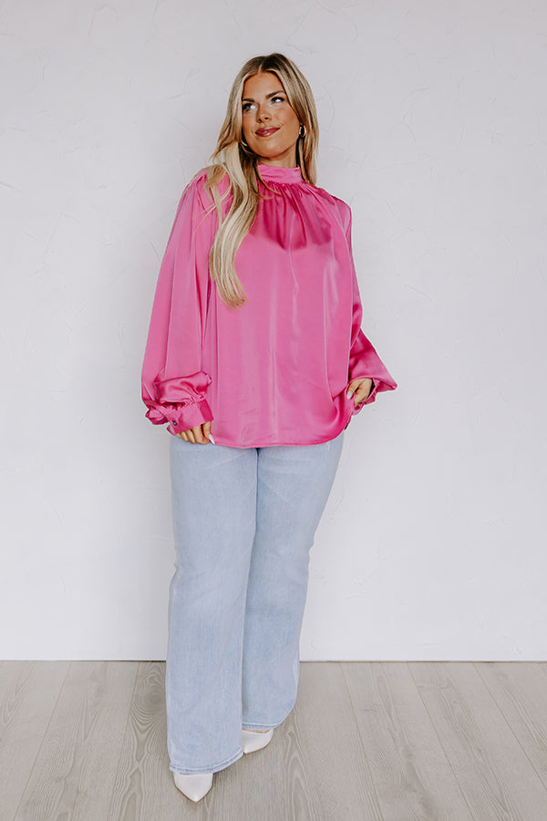You're The Best Shift Top in Pink Curves Image - 2