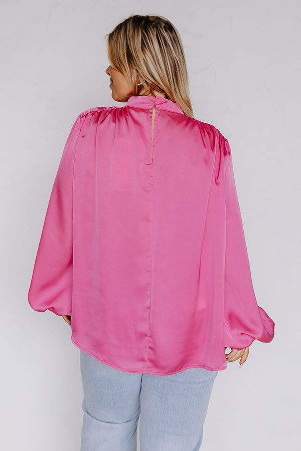 You're The Best Shift Top in Pink Curves Image - 3