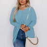 Closer To Home Shift Top in Light Turquoise Curves Image - 1