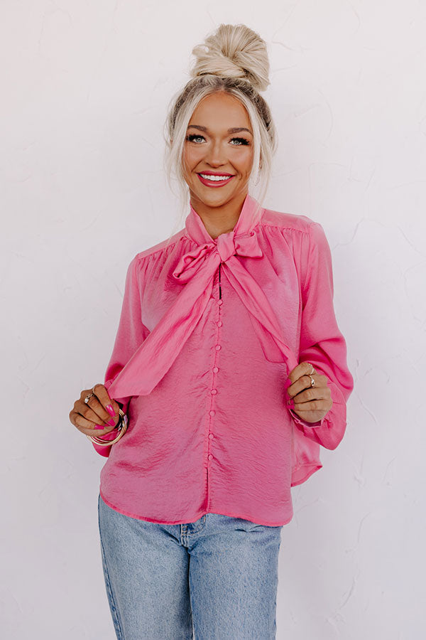 Promising Soul Shift Top in Pink Image - 3