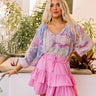 Better Be Brunch Chiffon Top Image - 1