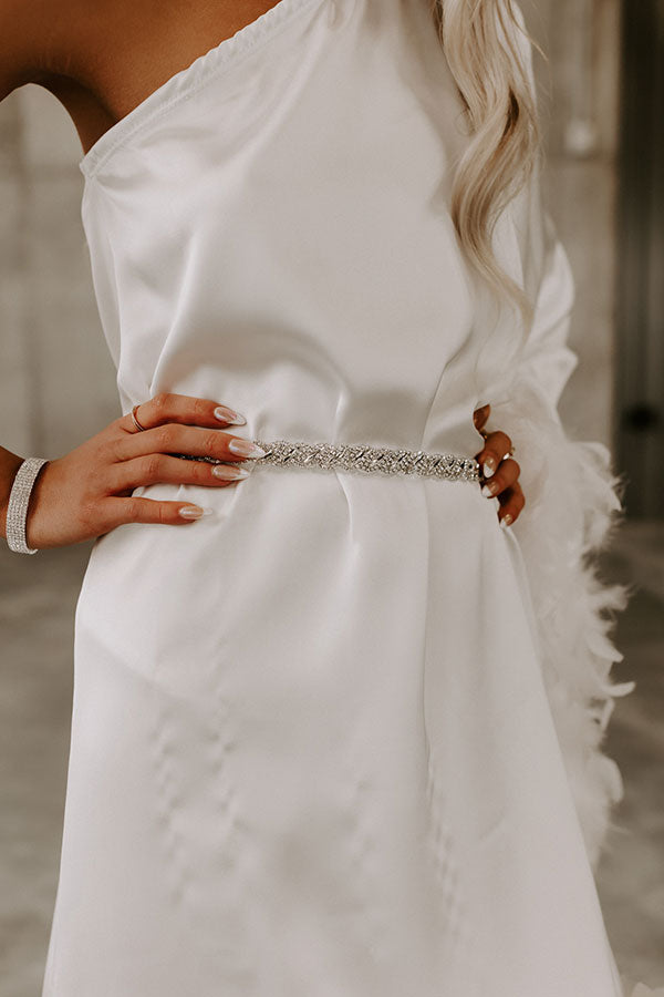 Sparkle Avenue Embellished Ribbon Belt/Headband Image - 4