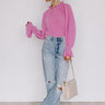 Tea Party Vibes Pleated Top in Blush Image - 1
