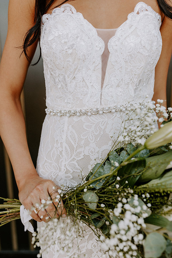 Grand Central Glam Embellished Ribbon Belt/Headband