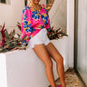 Pineapple Whip Shift Top In Pink Image - 1