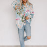 Mind On Malibu Button Up In Sky Blue Image - 1