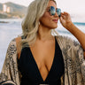 Down The Beach Sunnies In Black Image - 1