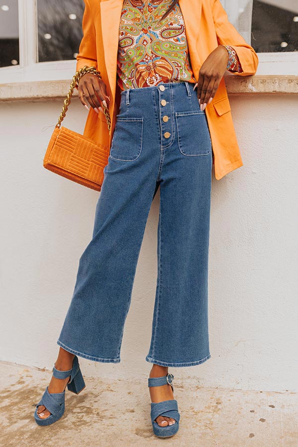 Dreams And Desires High Waist Jean In Dark Wash Image - 2
