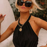 Private Jet Hopping Sunnies In Black Image - 1