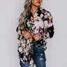 Mind On Malibu Button Up In Black Image - 1