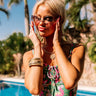 Heading To Paradise Sunnies In Pink Ombre Image - 1