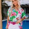 Swoop In Shift Tunic In Sky Blue Image - 1