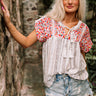 Private Cabana Embroidered Top Image - 1